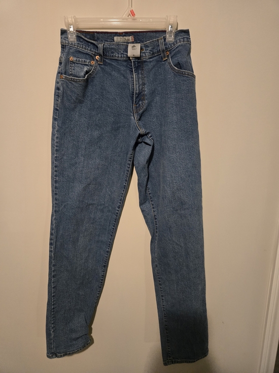 Levi's Pants - Levi's Slim Straight Women's Blue Denim Jeans Size 6L